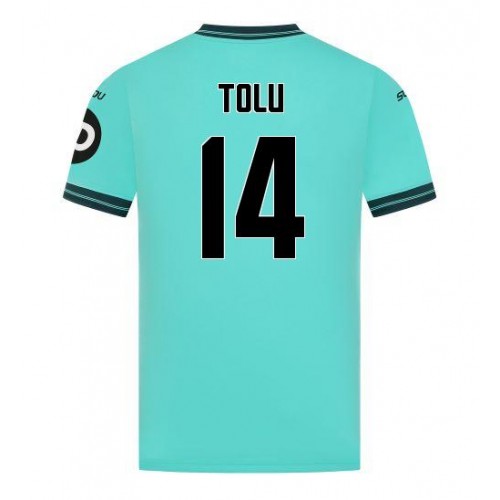 Stroje piłkarskie Wolves Tolu Arokodare #14 Koszulka Wyjazdowej 2025-26 Krótki Rękaw